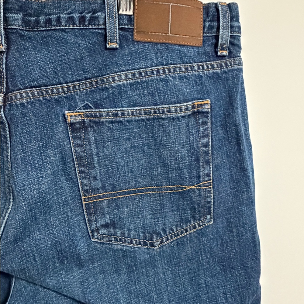 Tommy Hilfiger Men's Dark Blue Straight Jeans - Picture 8 of 16